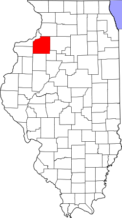 Map of Illinois highlighting Henry County.svg