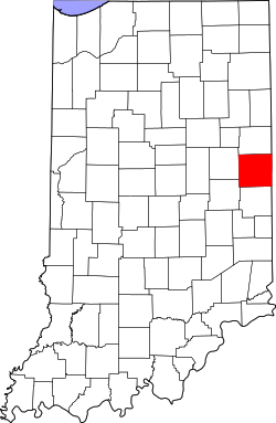 Map of Indiana highlighting Randolph County.svg