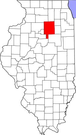 Map of Illinois highlighting LaSalle County.svg