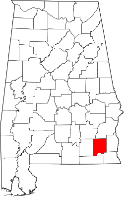 Map of Alabama highlighting Dale County.svg