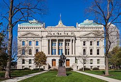 Capitol del Estado de Indiana, Indianápolis, Estados Unidos, 2012-10-22, DD 04.jpg