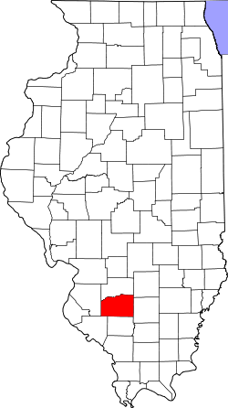 Map of Illinois highlighting Washington County.svg