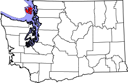 Map of Washington highlighting San Juan County.svg