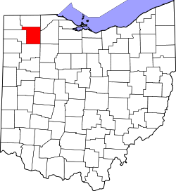Map of Ohio highlighting Henry County.svg