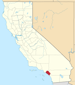 Map of California highlighting Orange County.svg