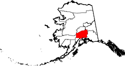 Map of Alaska highlighting Matanuska-Susitna Borough.svg