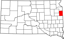 Map of South Dakota highlighting Deuel County.svg