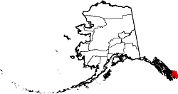 Map of Alaska highlighting Ketchikan Gateway Borough.svg