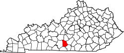 Map of Kentucky highlighting Metcalfe County.svg