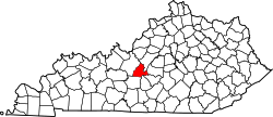 Map of Kentucky highlighting Larue County.svg