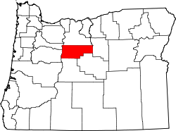 Map of Oregon highlighting Jefferson County.svg