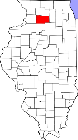 Map of Illinois highlighting Lee County.svg