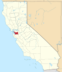 Map of California highlighting Alameda County.svg
