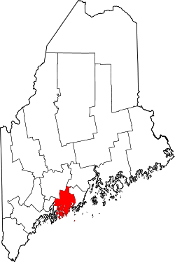 Map of Maine highlighting Lincoln County.svg