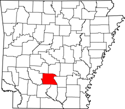 Map of Arkansas highlighting Dallas County.svg