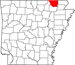 Map of Arkansas highlighting Randolph County.svg