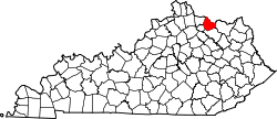 Map of Kentucky highlighting Mason County.svg